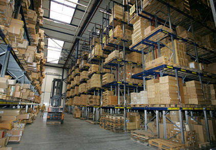 Pick and move distribution, moving and storage