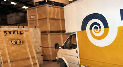 Pick and move business storage